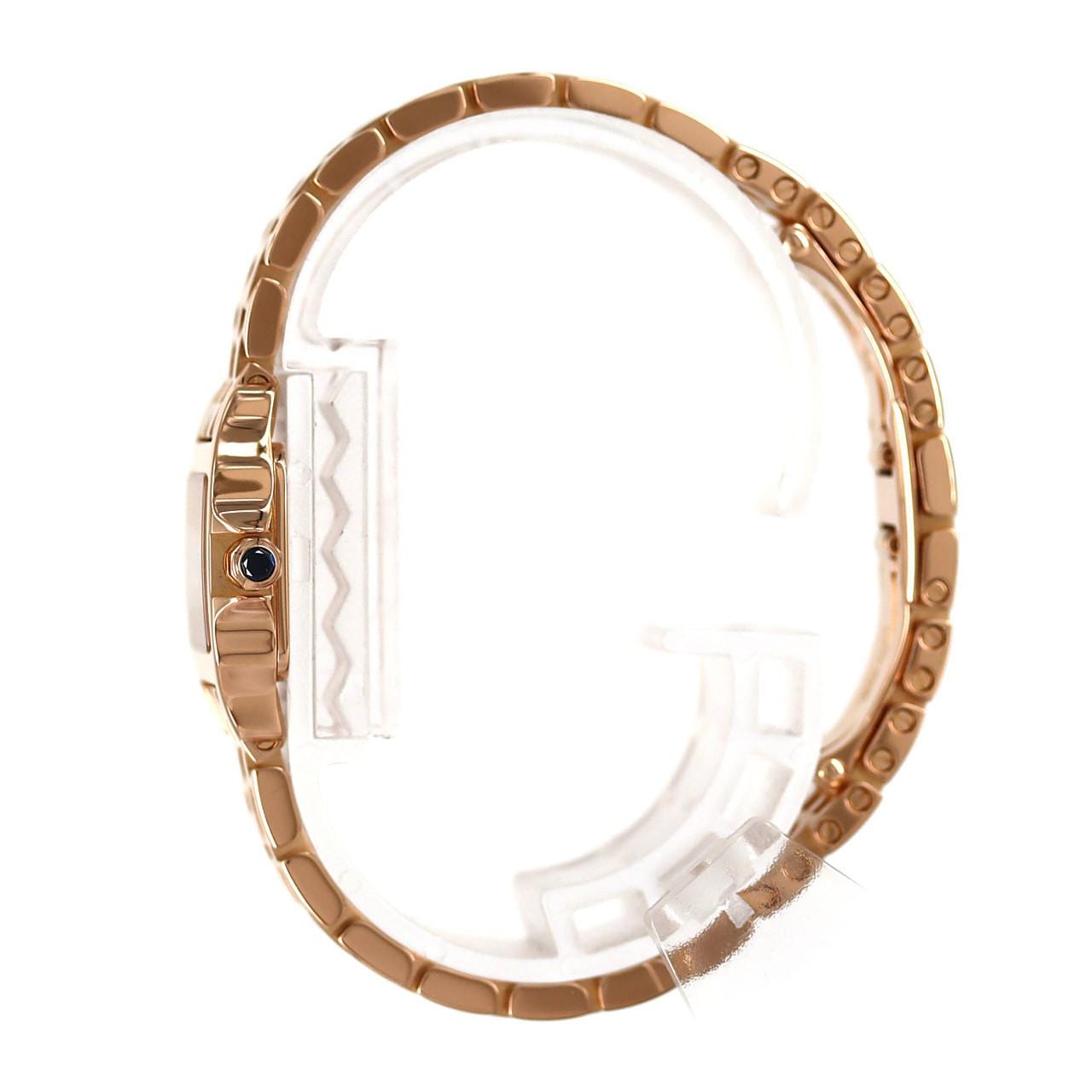 カルティエ ミニサントスドゥモワゼル PG W25077X9 PG･RG クォーツ