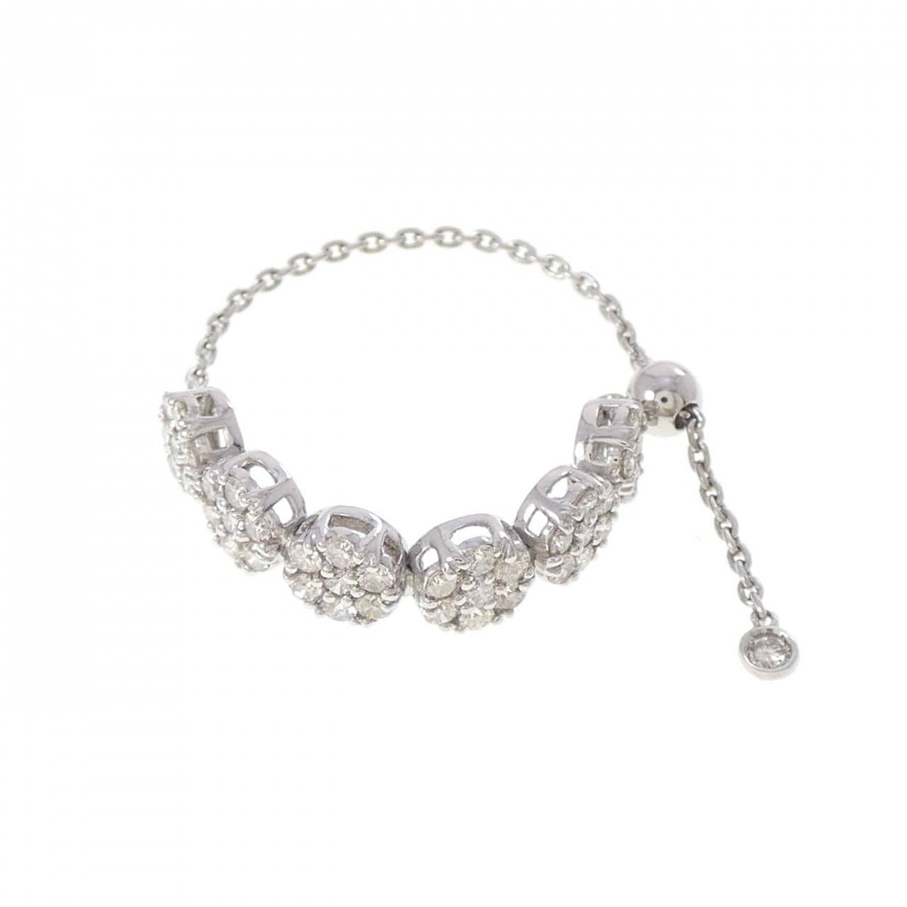 PT950 ダイヤモンド リング 0.40CT