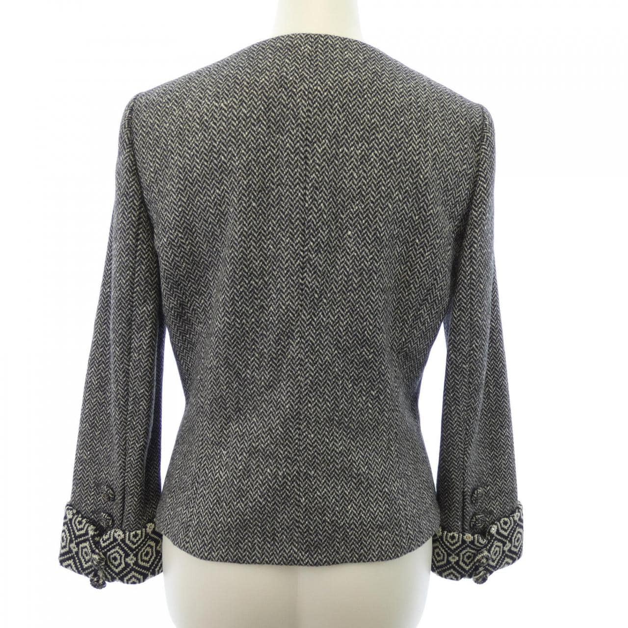 シャネル CHANEL P33328W04149 08A ノーカラージャケット