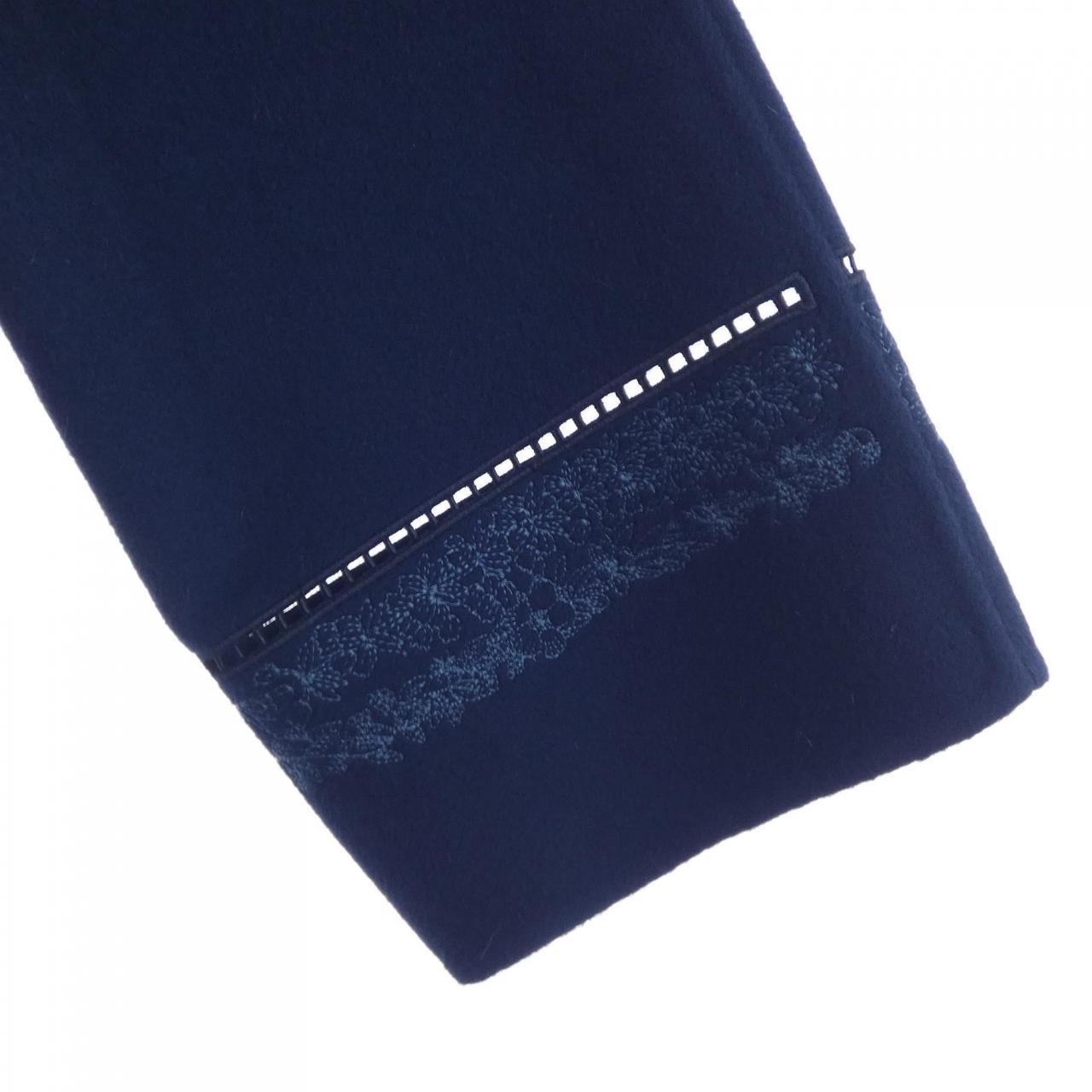 エルメス HERMES 5E0182DB ノーカラージャケット