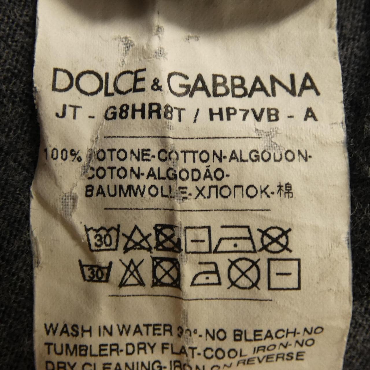 ドルチェアンドガッバーナ DOLCE&GABBANA Tシャツ