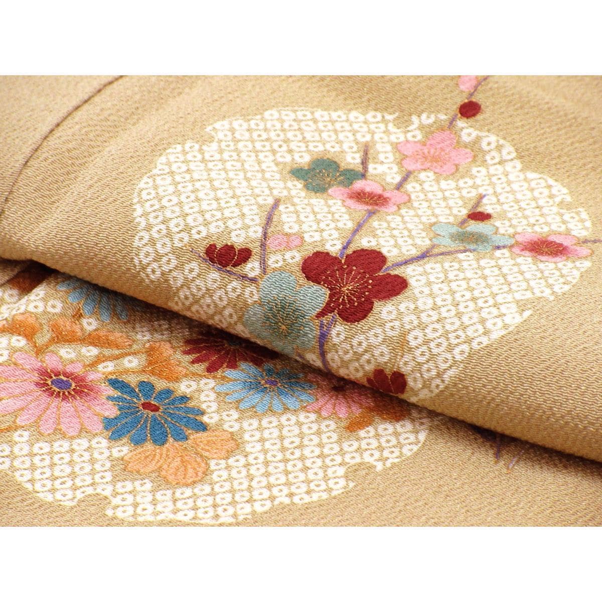 小紋　ちりめん