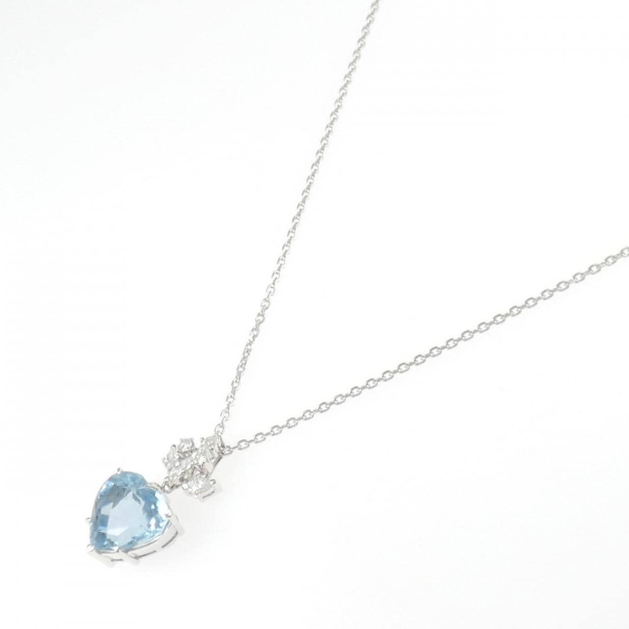 ミキモト アクアマリン ネックレス 4.96CT