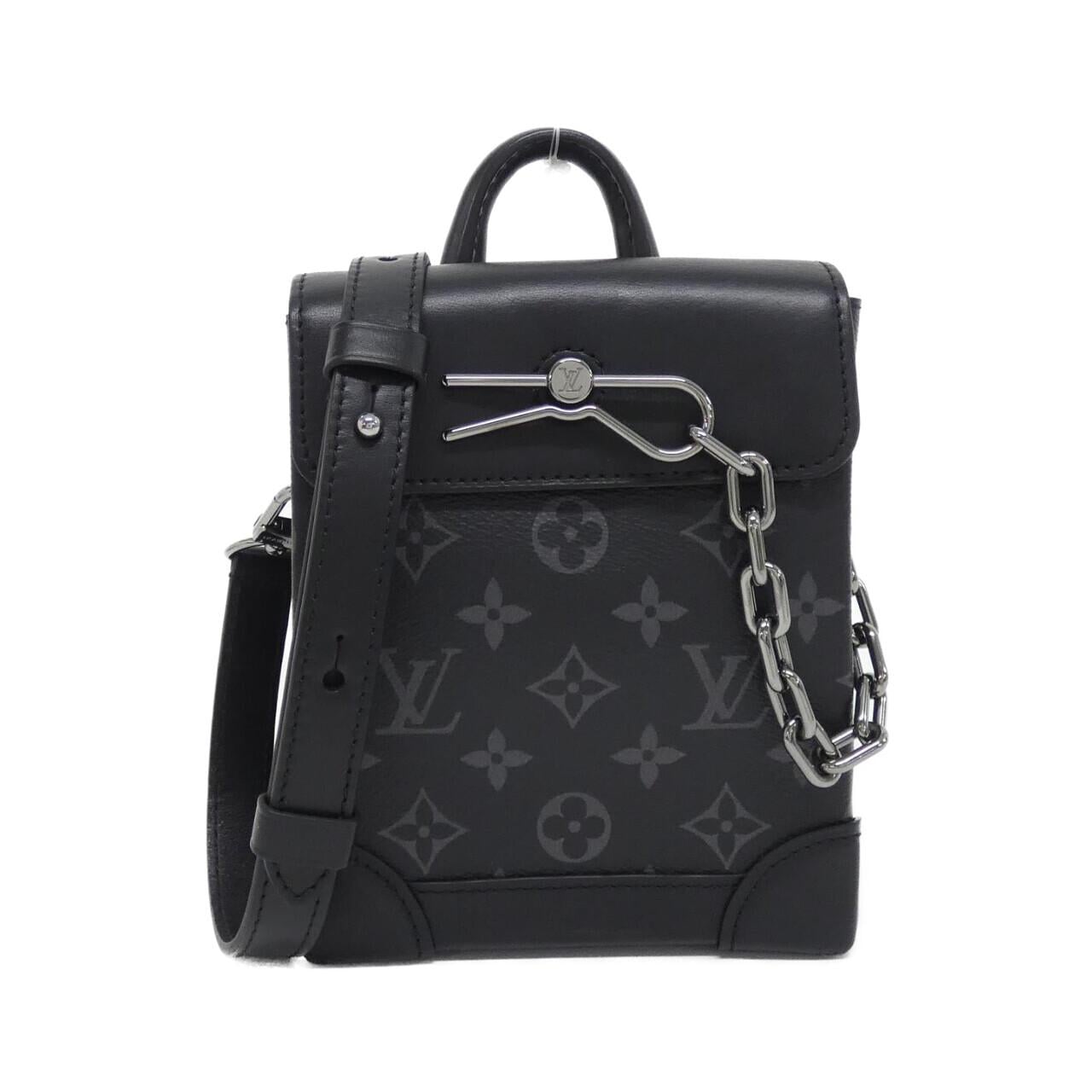 LOUIS VUITTON Monogram Eclipse Nano Steamer M82774 肩背包