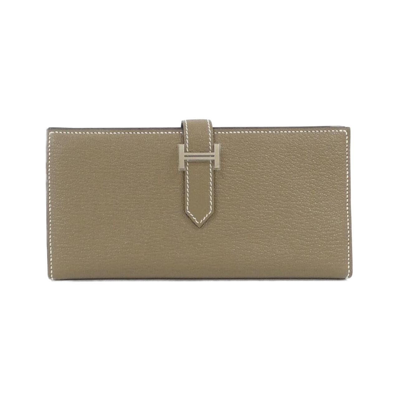 [未使用品] HERMES Bearn Soufflé 039078CK 钱包