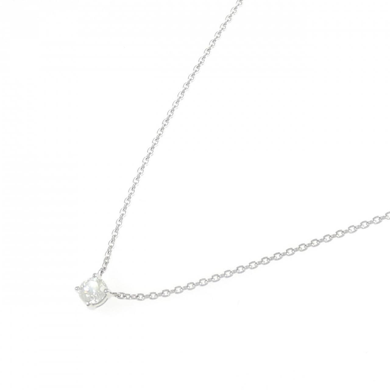 PT900/PT850 ダイヤモンド ネックレス 0.501CT G I1 Fair