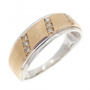 K18WG/K18PG ダイヤモンド リング 0.07CT