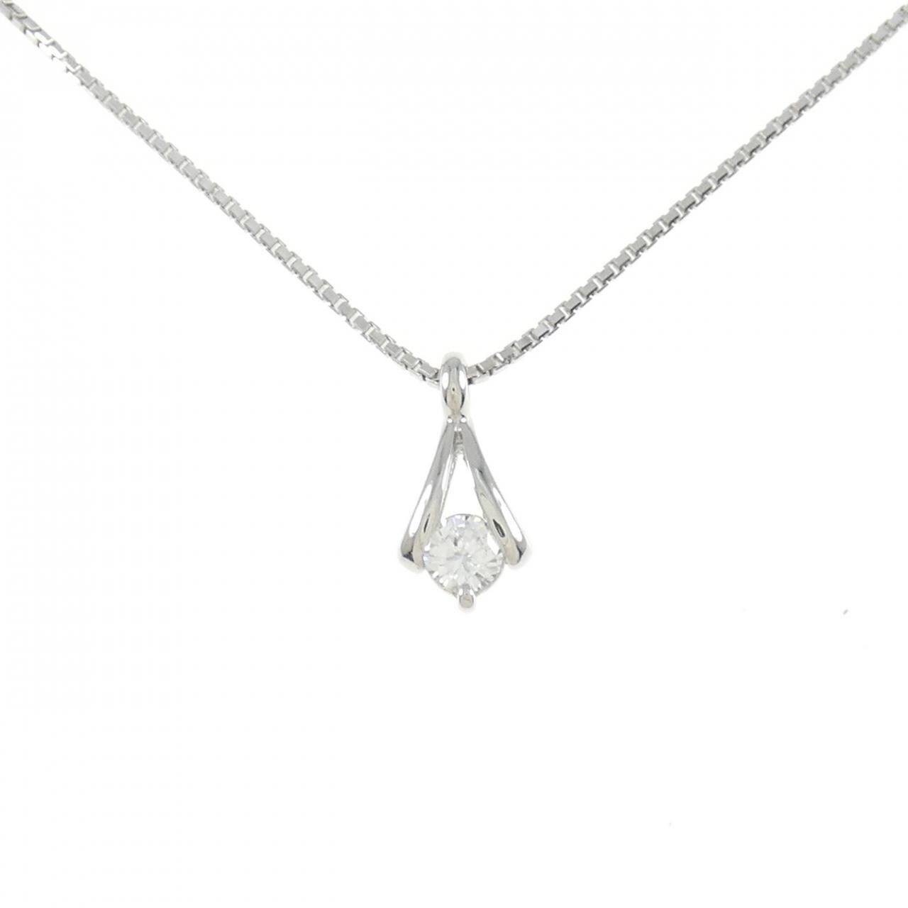 PT900/PT850 ダイヤモンド ネックレス 0.26CT