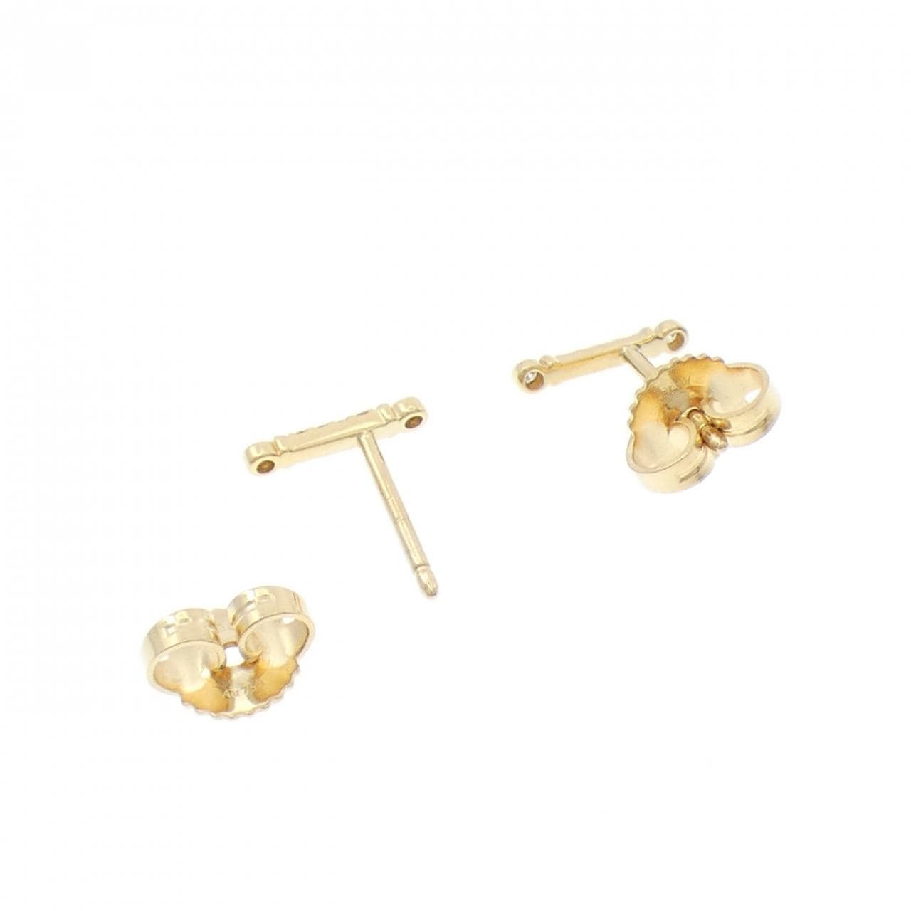 ティファニー フルール ド リス ステム ピアス