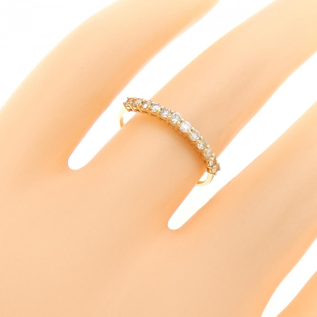 [新品] K18YG鑽石0.30CT