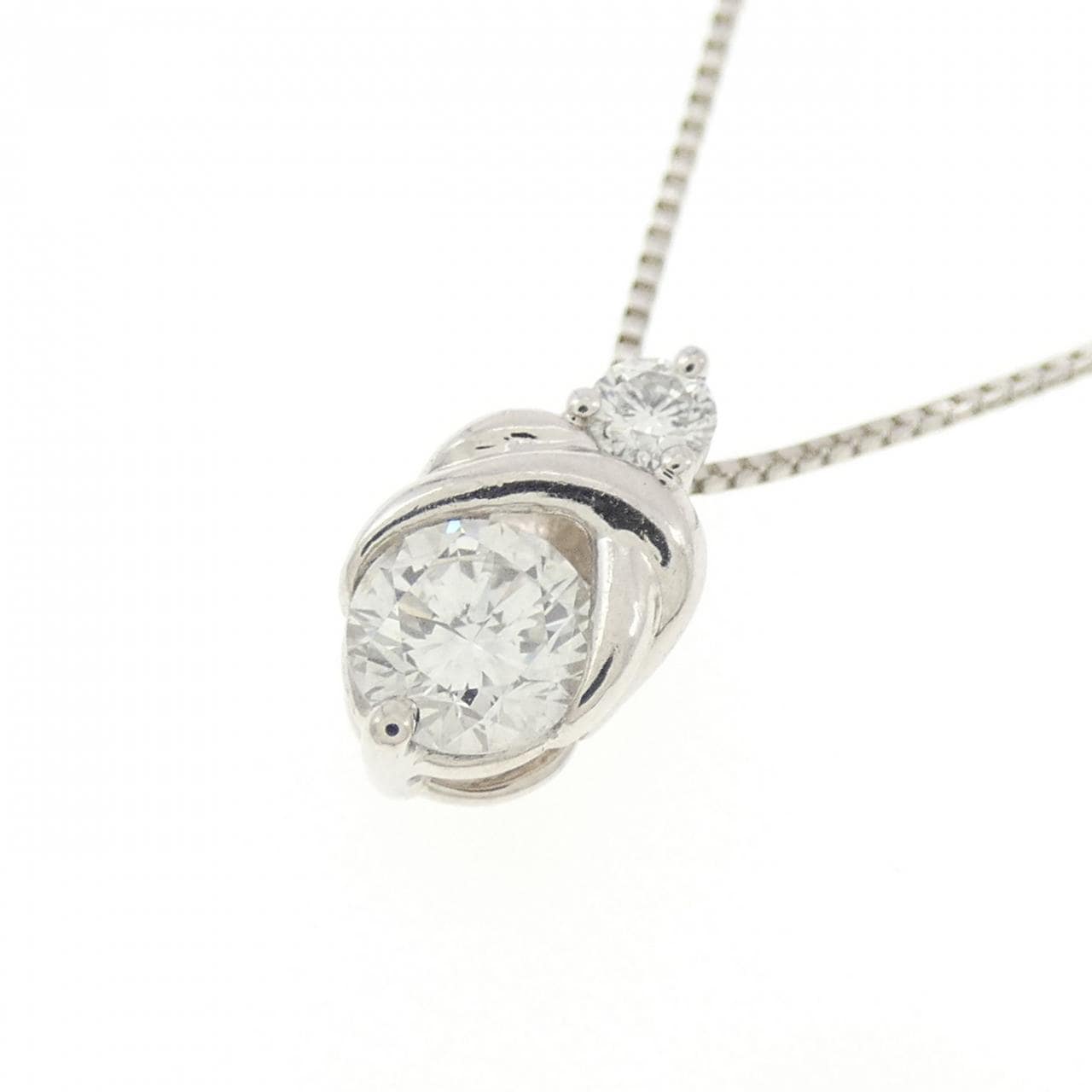 PT900/PT850 ダイヤモンド ネックレス 0.311CT