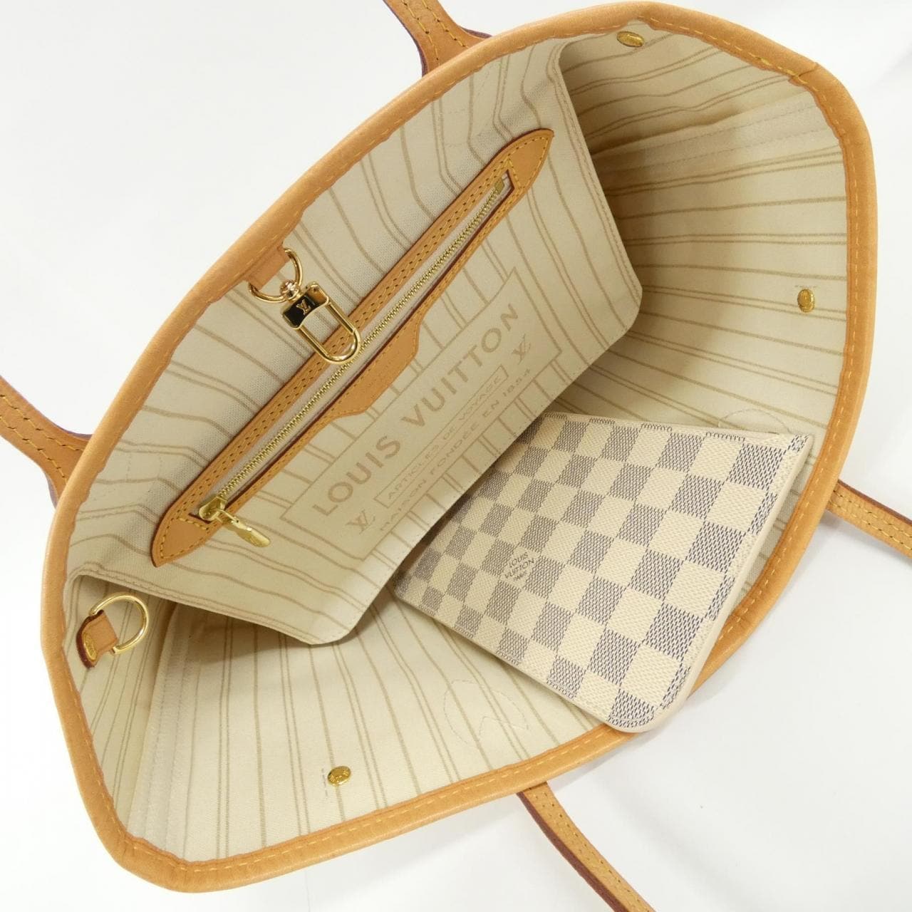 LOUIS VUITTON Damier Azure Neverfull PM N41362 包