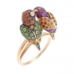 ブシュロン カラーストーン リング