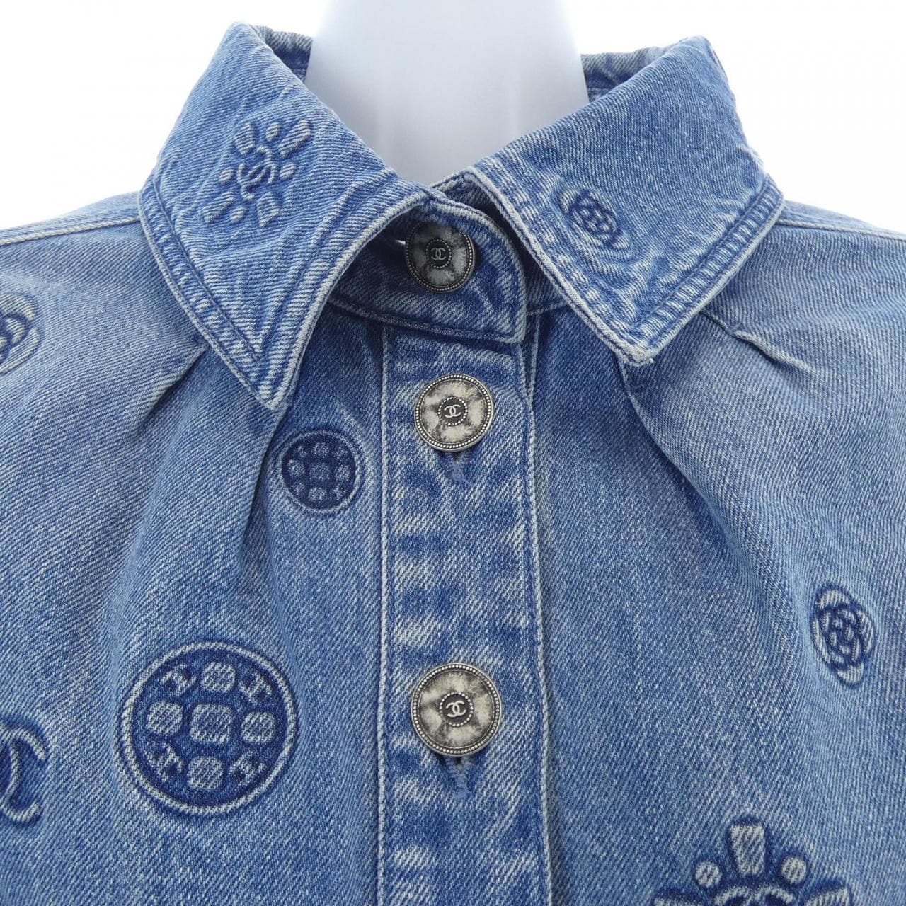 シャネル CHANEL P70204V61786 21P デニムジャケット
