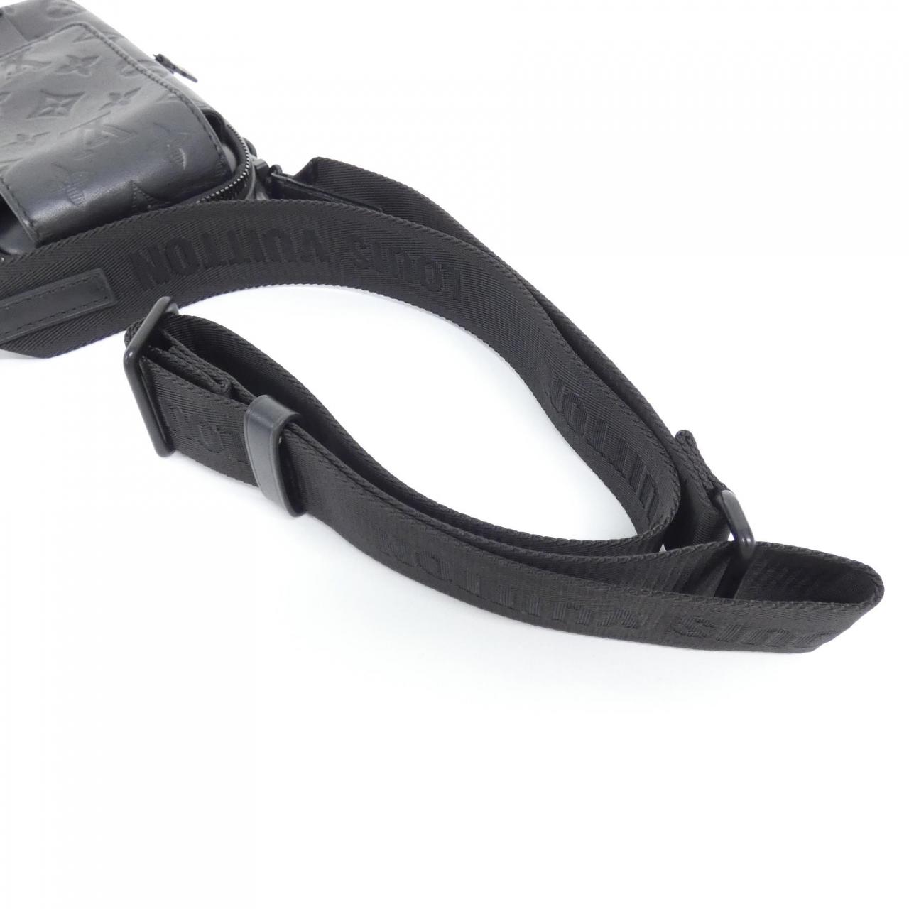 ルイヴィトン モノグラム シャドウ ダブルフォン ポーチ M81323 ショルダーバッグ