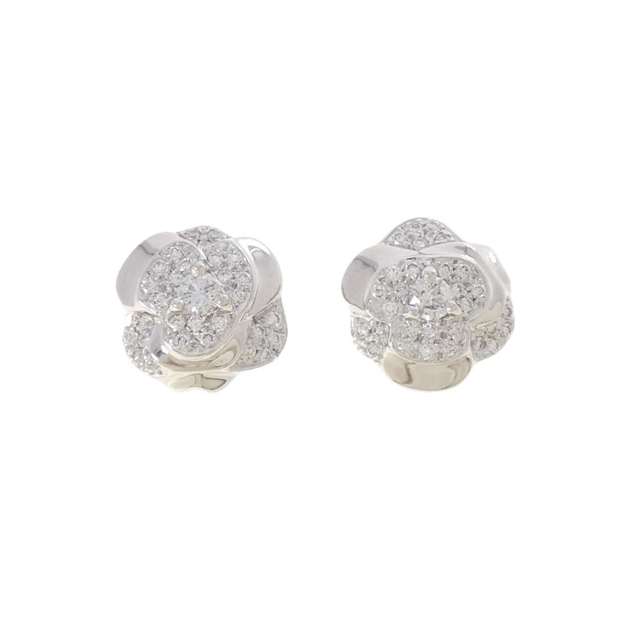 シャネル カメリア ピアス