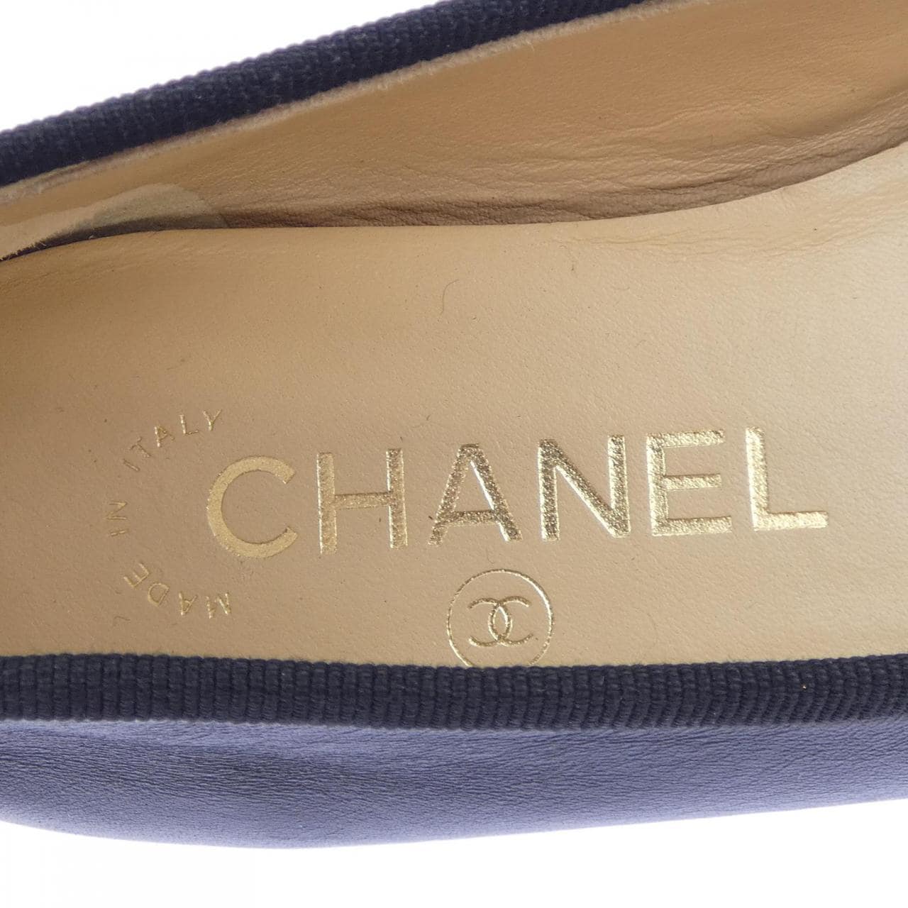 シャネル CHANEL バレリーナ G02819Y01552 フラットシューズ