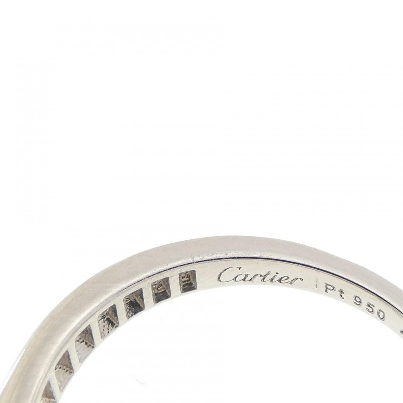 カルティエ 1895 ソリテール リング 0.33CT F IF EXT