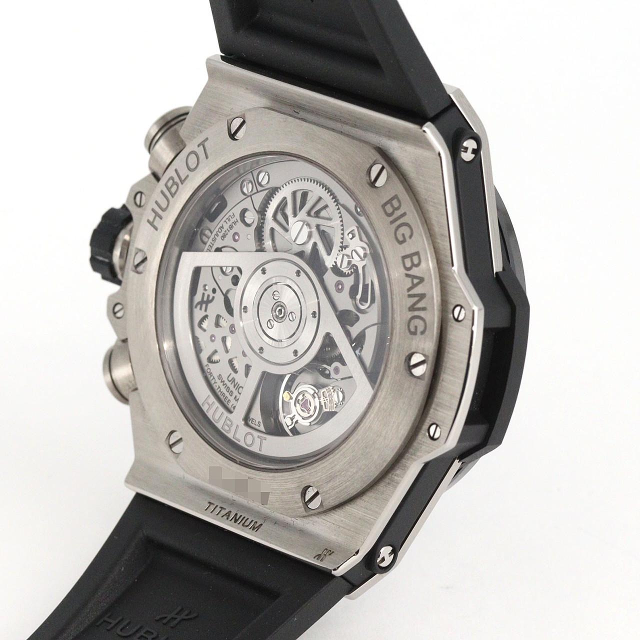 【ノーメンテナンス還元価格】ウブロ ビッグバンウニコチタニウムセラミック 421.NM.1170.RX TI 自動巻