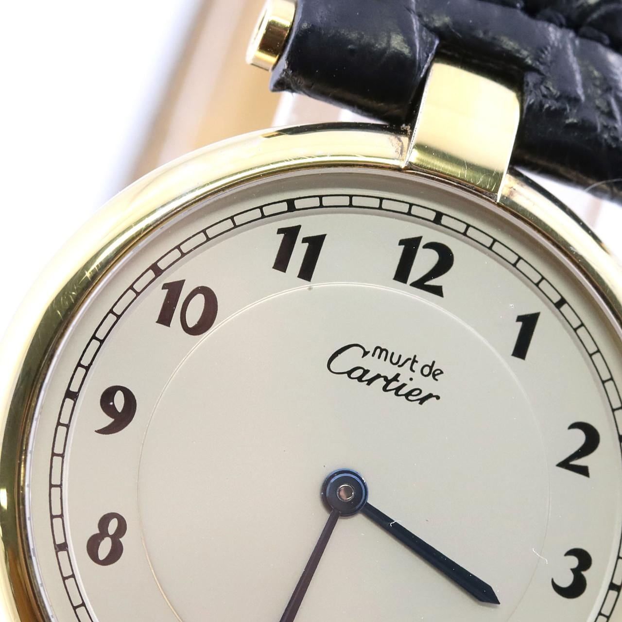 Cartier Must VLC GP W1001754 GP石英