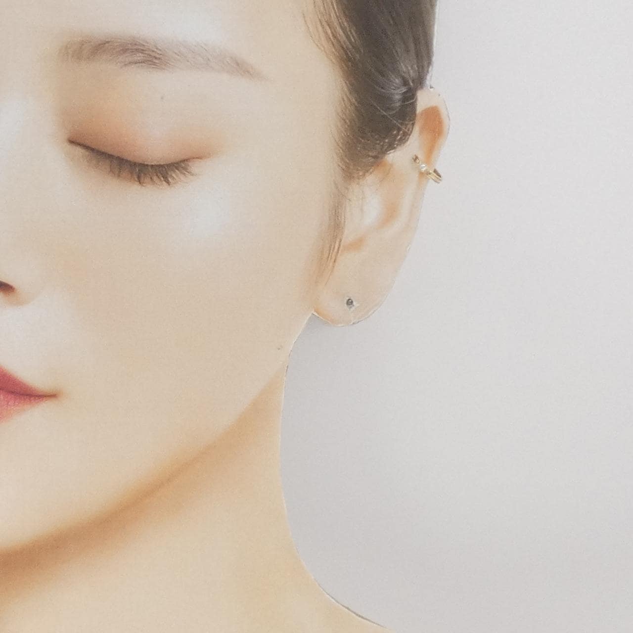 エテ ダイヤモンド イヤーカフ 0.01CT 片耳