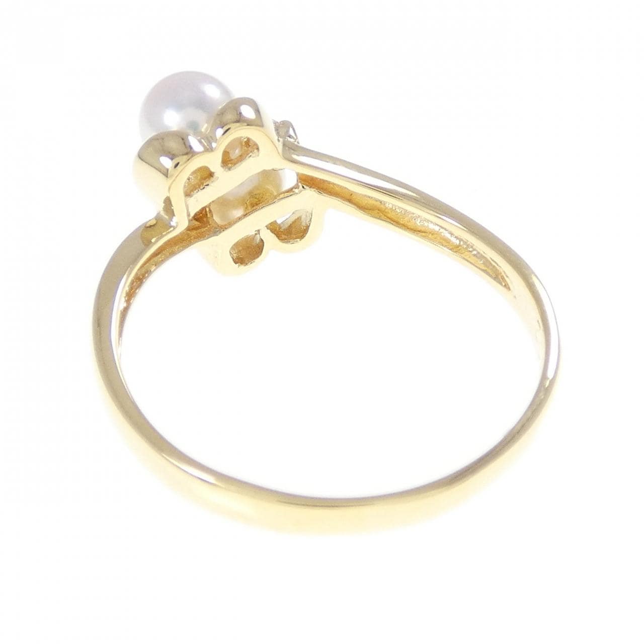 K18YG アコヤパール リング