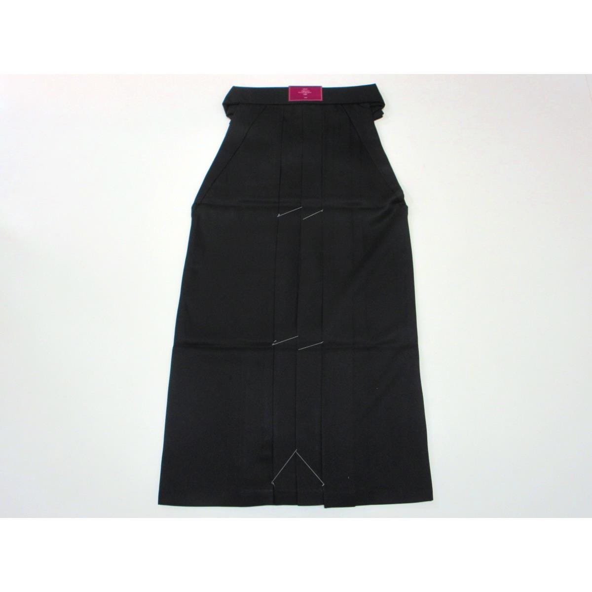 【新品】女袴　無地　Ｌサイズ　紐下９５ｃｍ　黒色