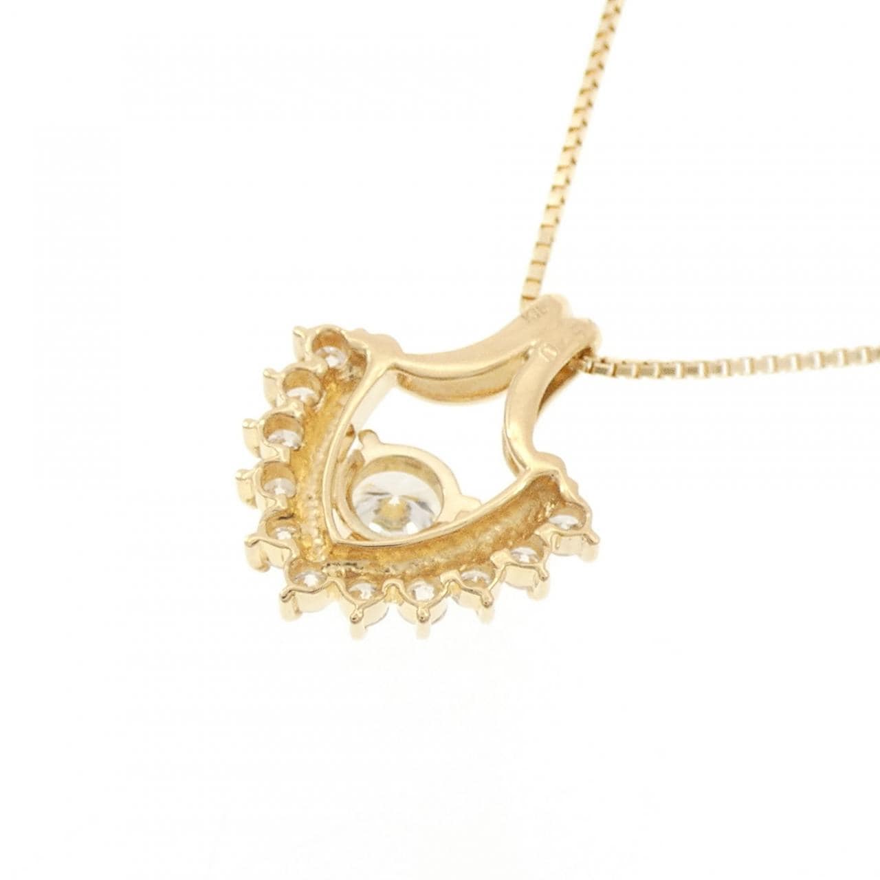 K18YG ダイヤモンド ネックレス 0.54CT