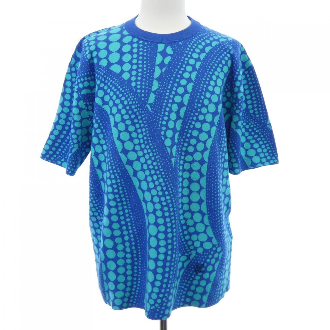 ルイヴィトン LOUIS VUITTON LV×YK オールオーバーパンプキンクルーネック HON38WJL4 草間彌生 ニット