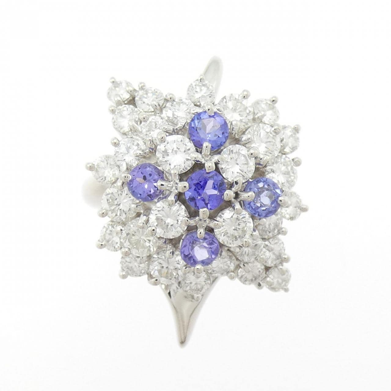 PT900 タンザナイト リング 0.760CT