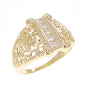 K18YG ダイヤモンド リング 0.07CT