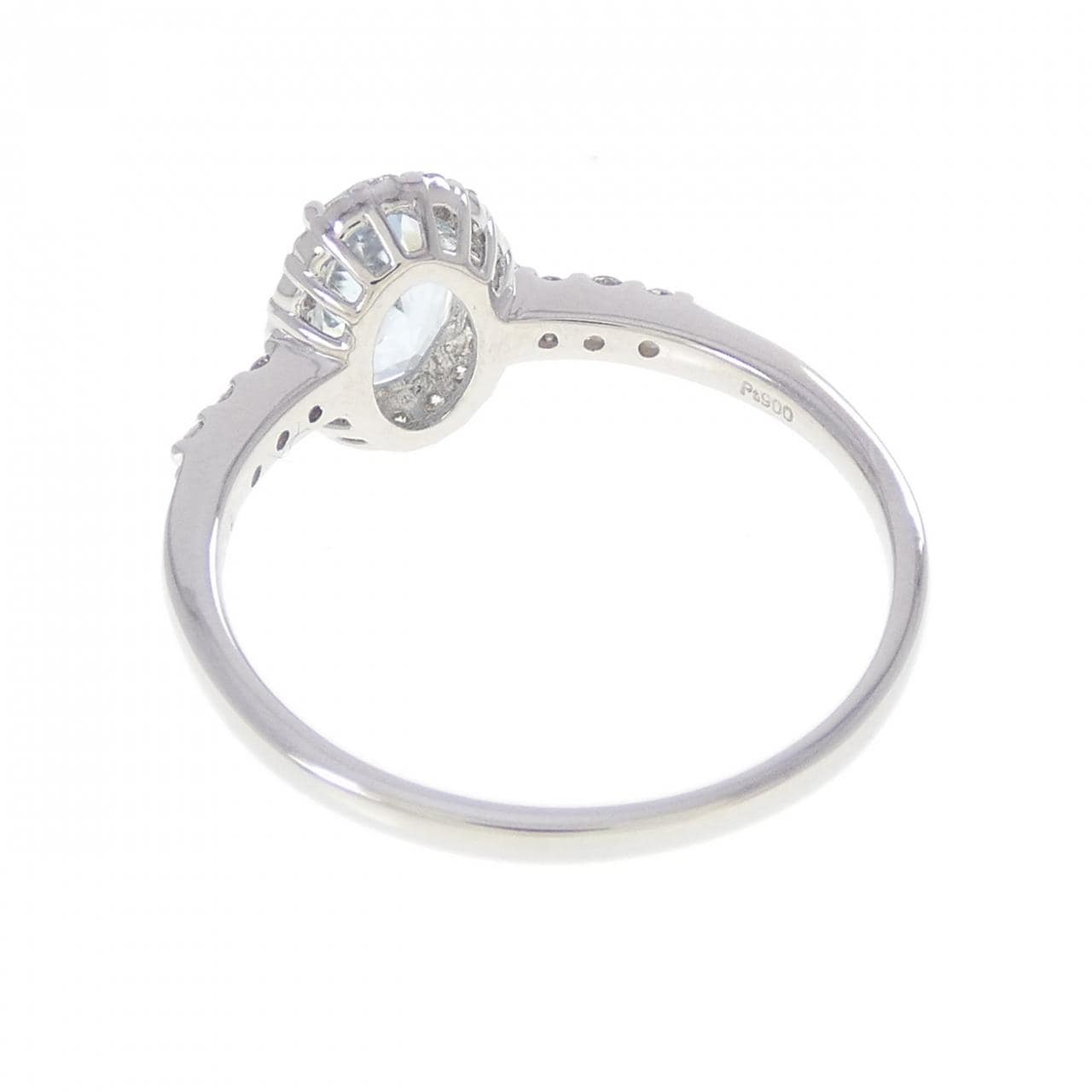 PT900 アクアマリン リング 0.66CT