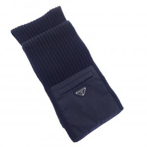 プラダ PRADA RE-NYRON ギャバジン×ウールスカーフ UMS354 S202 1WT0 MUFFLER