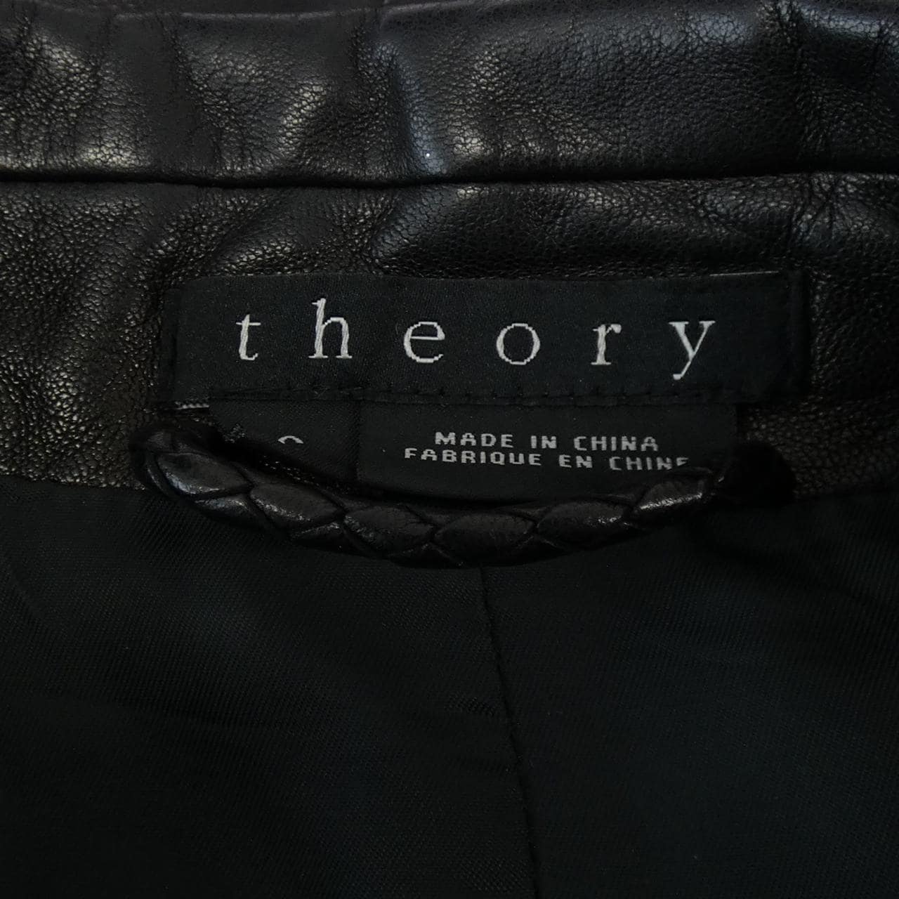 セオリー theory 02-7305101 レザージャケット