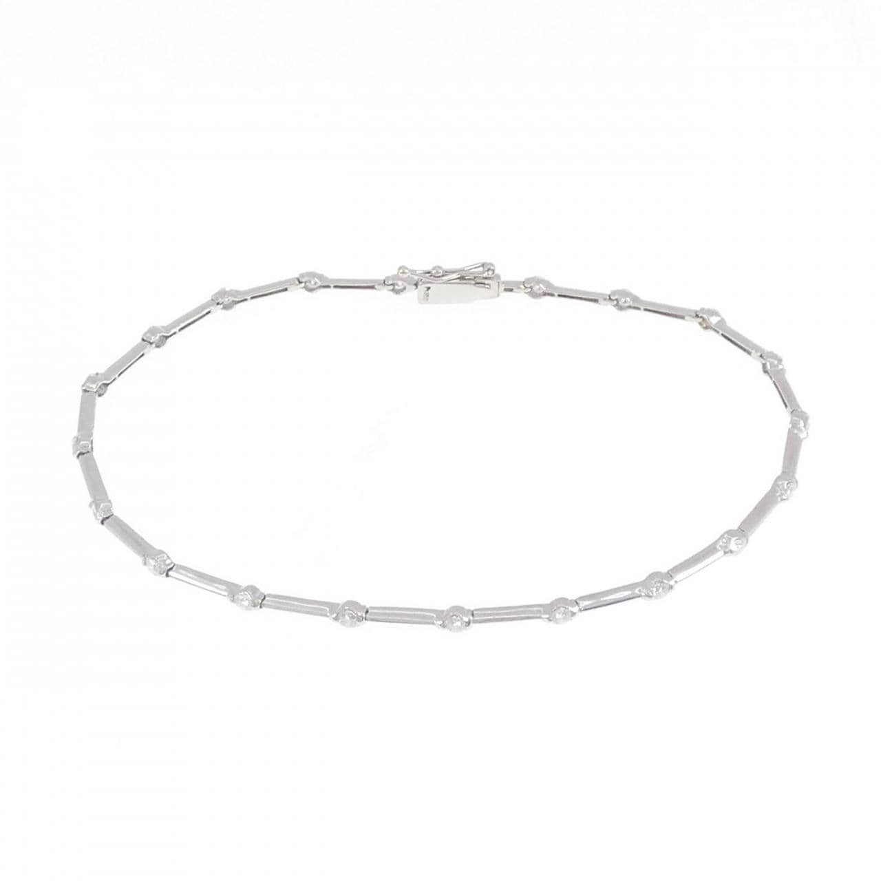 pt Diamond bracelet