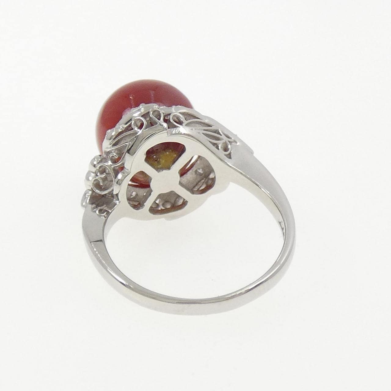 PT900 サンゴ リング 11.4mm