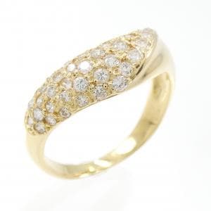 K18YG ダイヤモンド リング 0.38CT