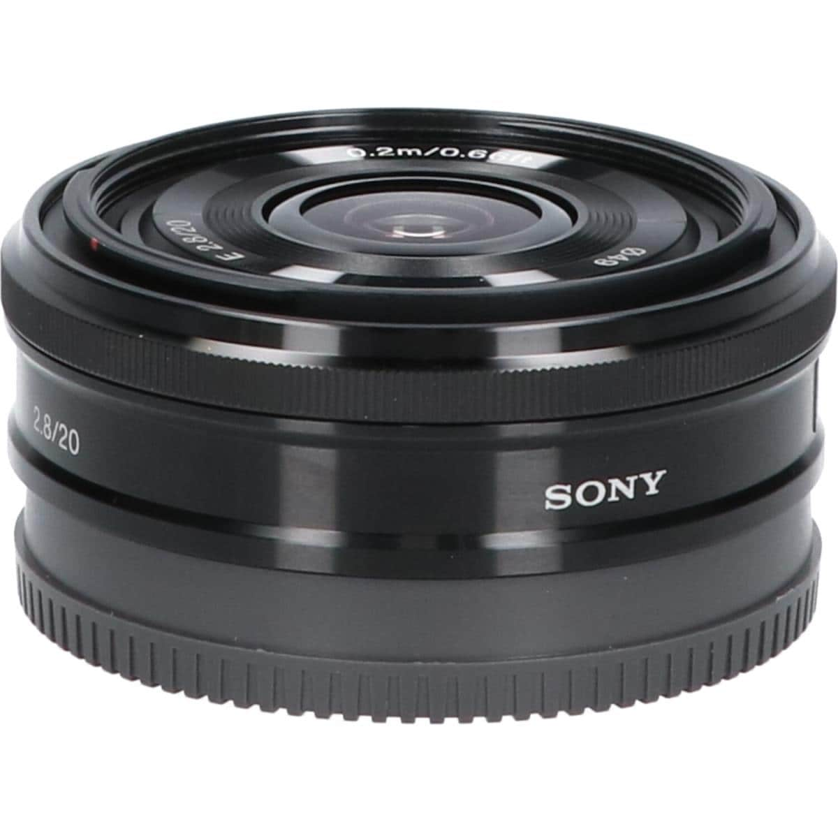 SONY 20mm f2.8 SEL20F28 パンケーキレンズ ソニー - カメラ