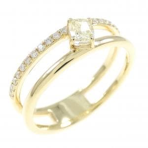 【新品】K18YG ダイヤモンド リング 0.26CT