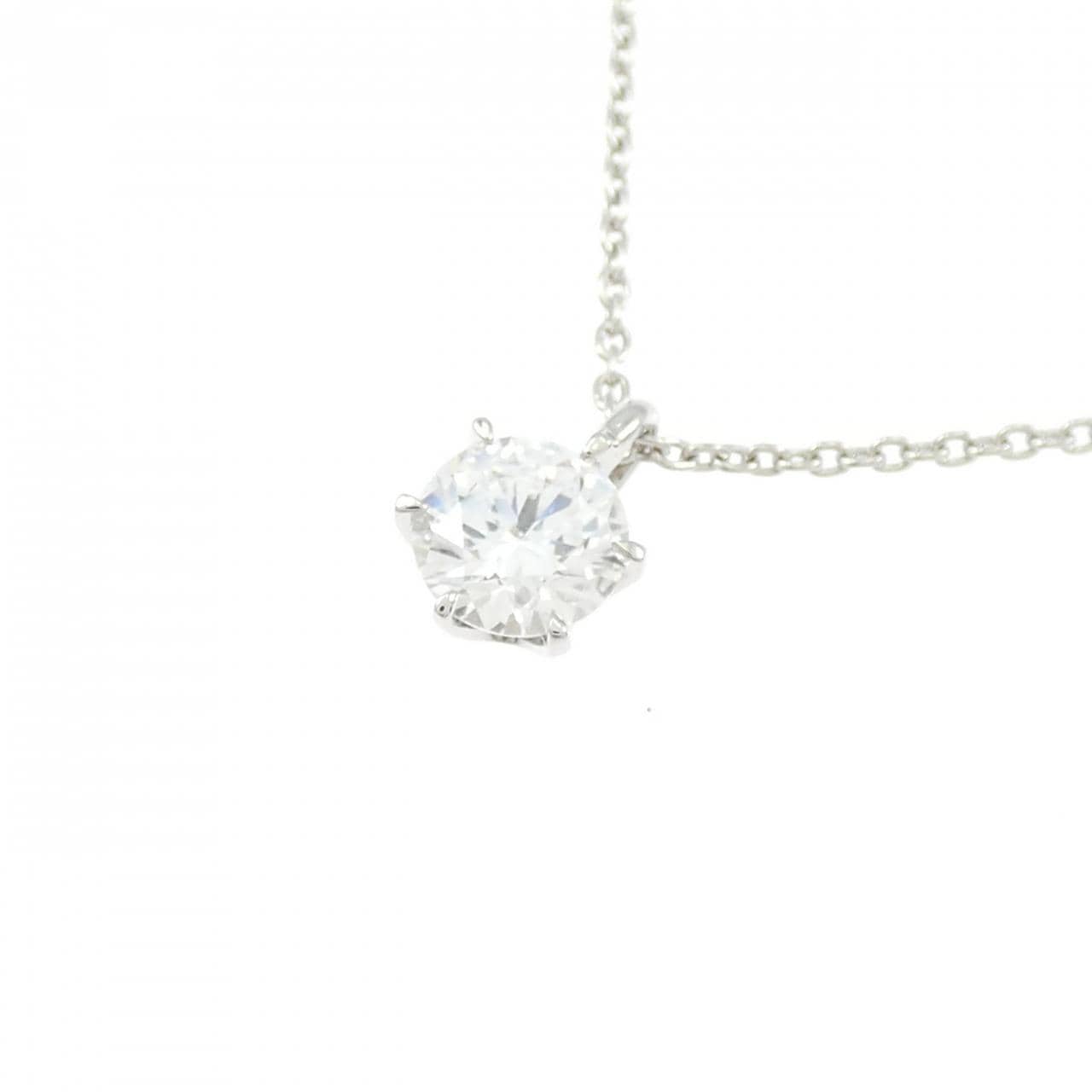 【リメイク】PT900/PT850 ダイヤモンド ネックレス 0.354CT D IF 3EXT