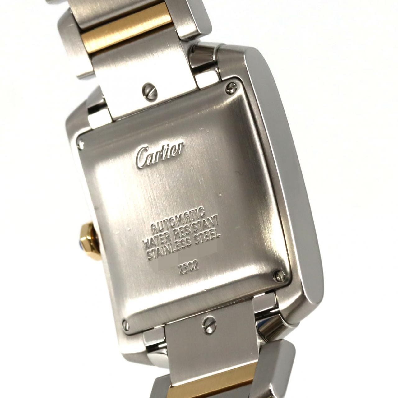 カルティエ タンクフランセーズLM コンビ W51005Q4 SSxYG 自動巻