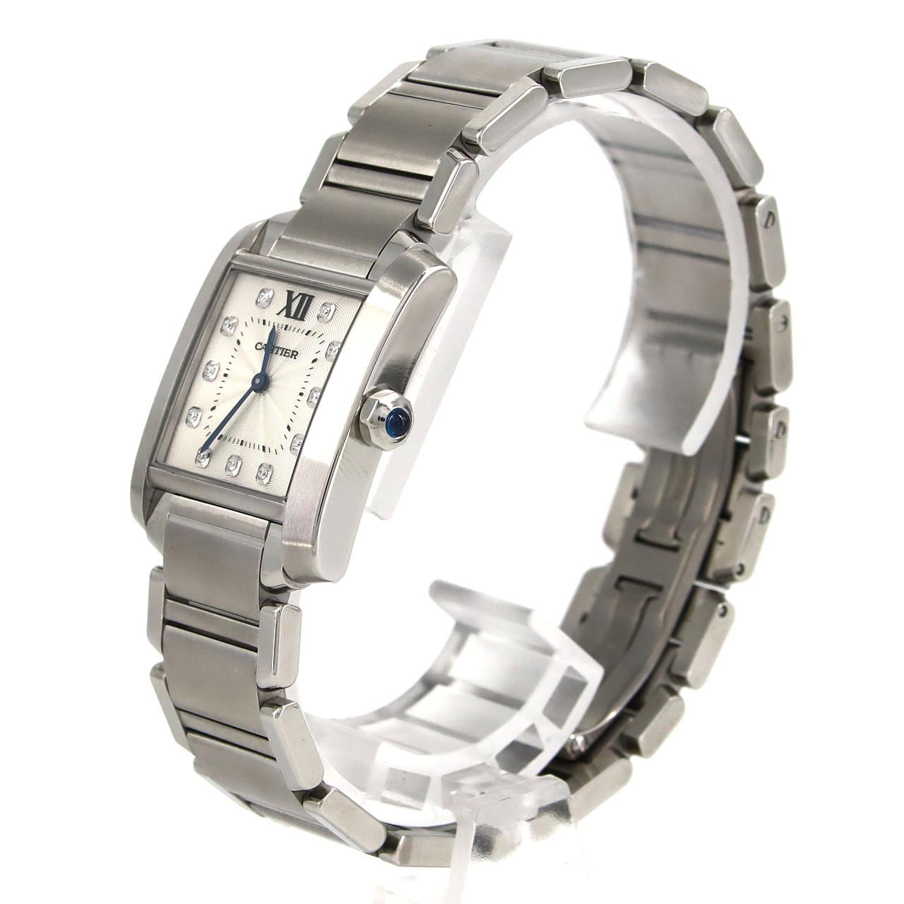 カルティエ タンクフランセーズMM･11P WE110007 SS クォーツ