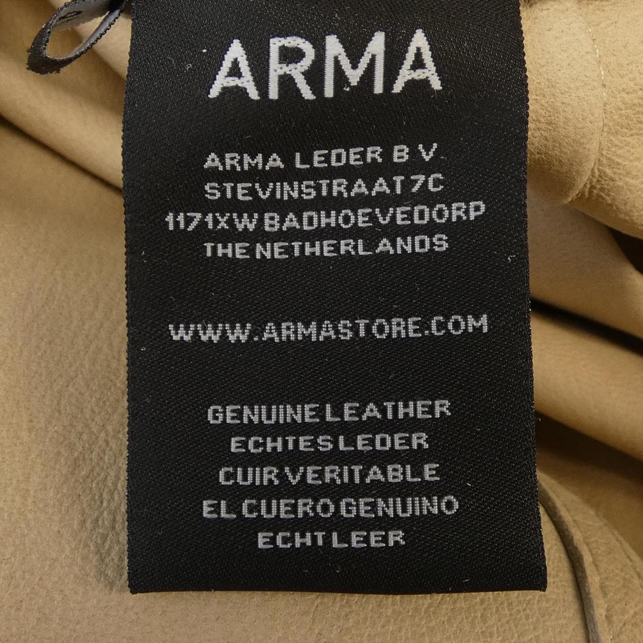 アルマ ARMA GROVE レザーコート