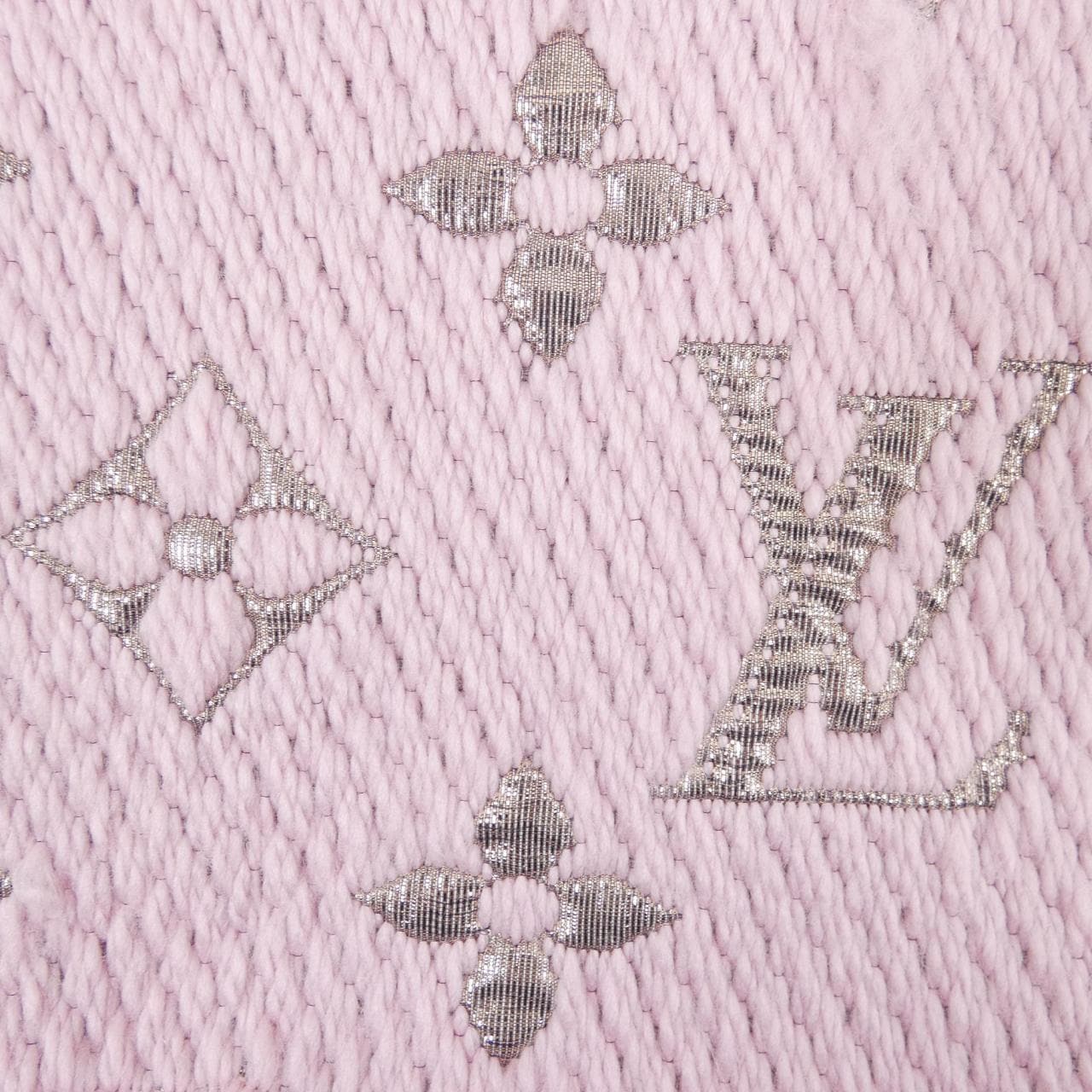 ルイヴィトン LOUIS VUITTON エシャルプ ロゴマニア シャイン M70466 MUFFLER