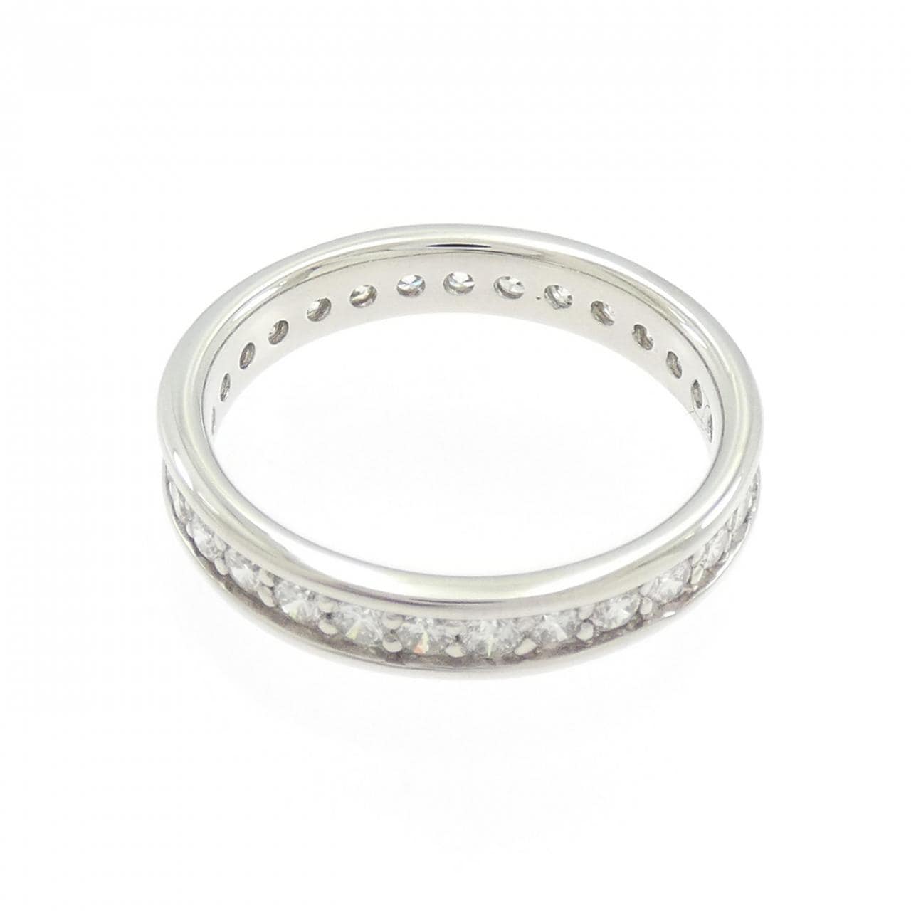 PT900 フルエタニティ ダイヤモンド リング 1.01CT