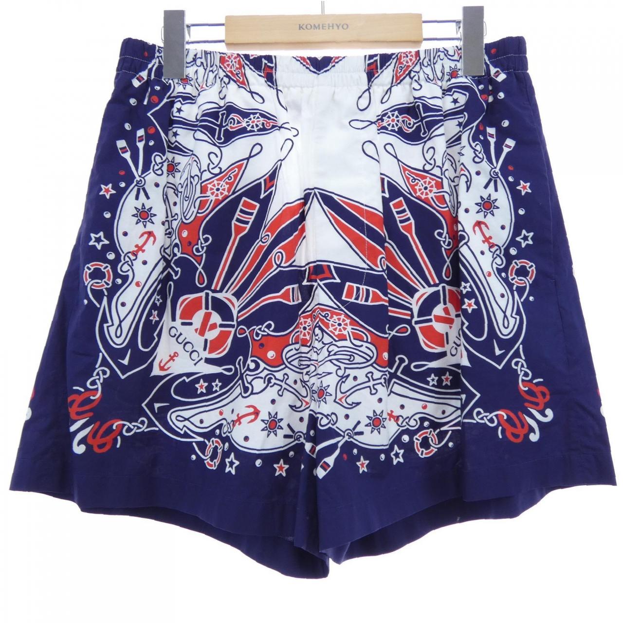 グッチ GUCCI GUCCIバンダナプリントコットンショートパンツ 787502 ZAQYH ショートパンツ