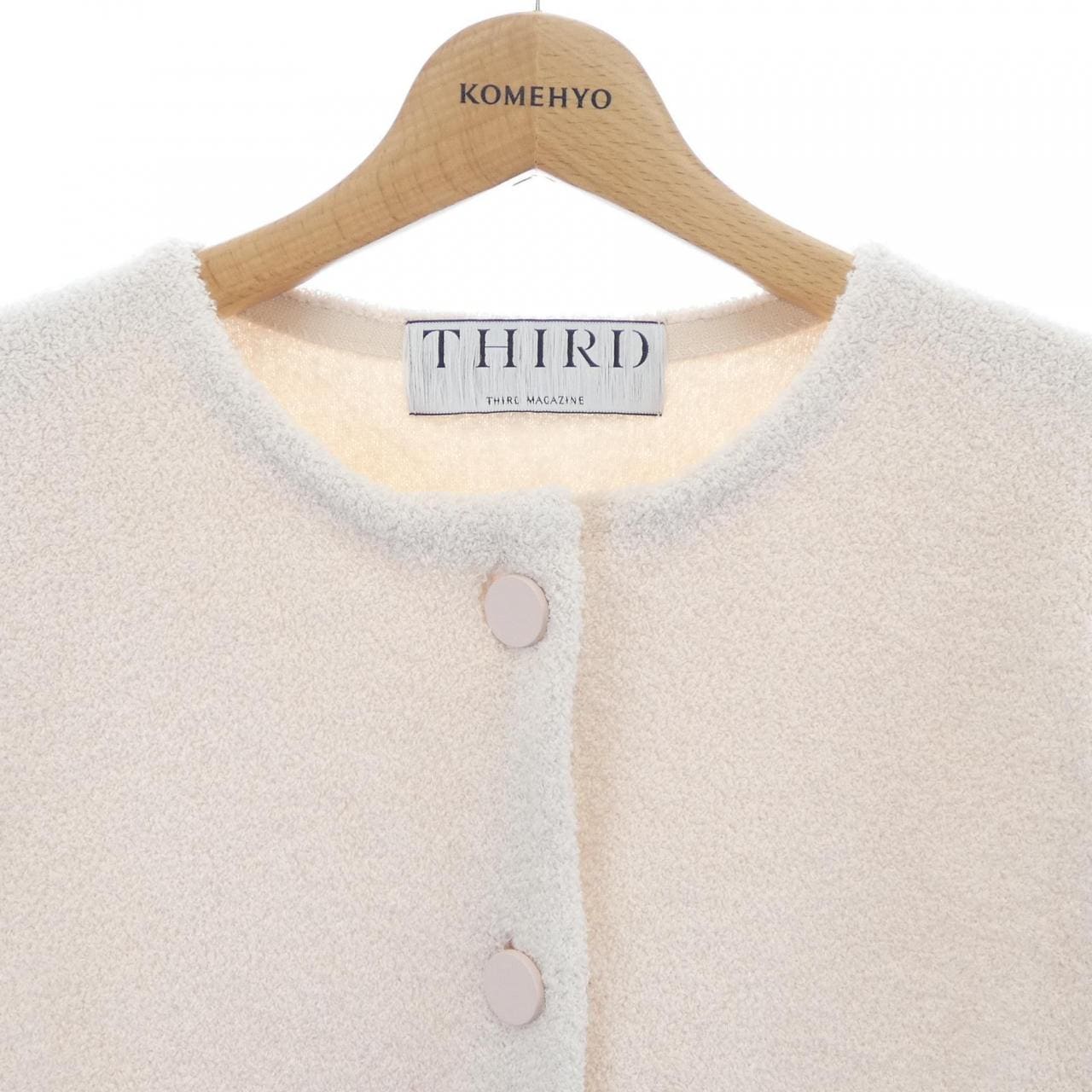 THIRD MAGAZINE ノーカラージャケット