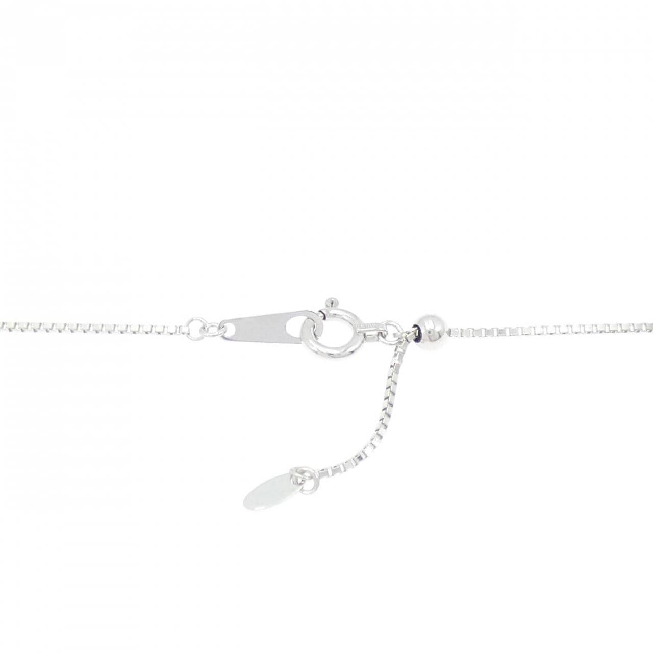 K18WG ダイヤモンド ネックレス