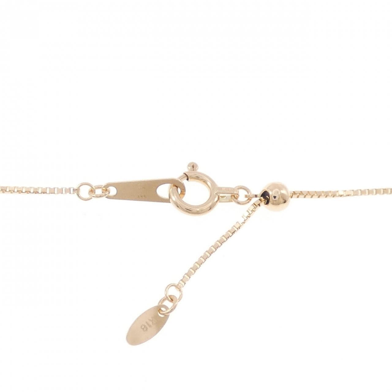 K18PG クロス ダイヤモンド ネックレス 1.00CT