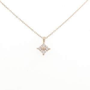 K10PG ダイヤモンド ネックレス 0.05CT